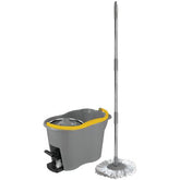 Secchio Mop Lava Pavimento Centrifuga Set Apex